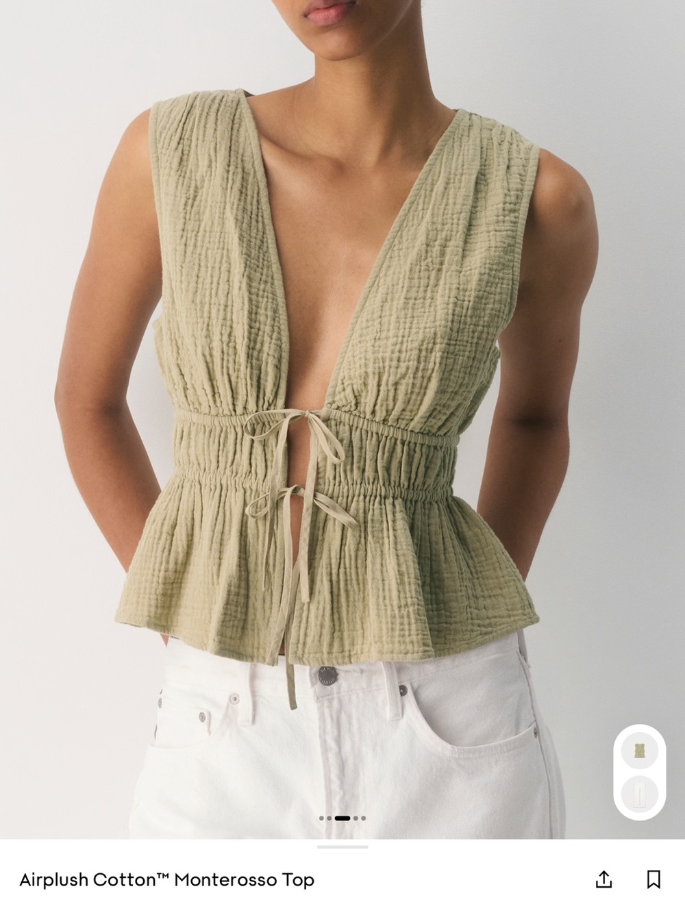 ARITIZIA Airplush Cotton™ Monterosso Top